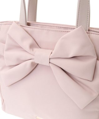 Maison de FLEUR 撥水加工3ルーム2Wayトートバッグ Pink