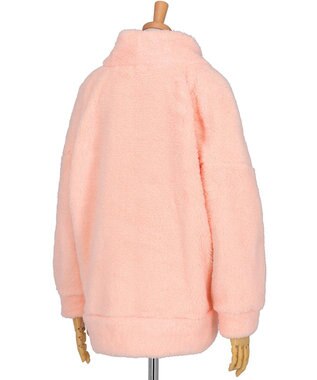 tsumori chisato SLEEP ツモリチサト ローブ フリ－ス素材(本体) あったか 長袖 ルームウェア レディース URW430 /ワコール ピンク