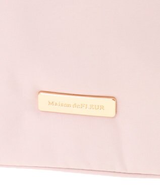 Maison de FLEUR 撥水加工3ルーム2Wayトートバッグ Pink