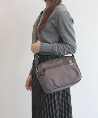 ACE BAGS & LUGGAGE PROGRES アベス ショルダーバッグ 横型 20181 プログレ ブラウン