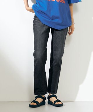 SHARE PARK LADIES 〈CIMMARON CORE〉CLAUDIA スリムテーパードパンツ グレー系