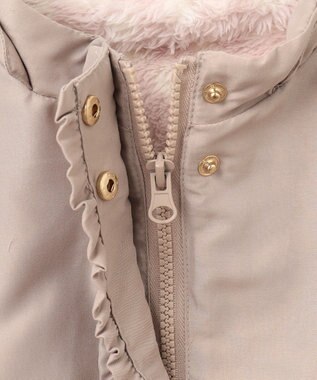 ANY KIDS ガーリー モッズ コート ベージュ