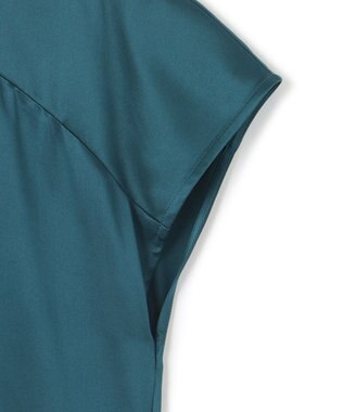 JOSEPH 【洗える】シルクサテン　ドレス Dark Teal