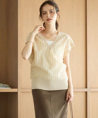 23区 S 【SLOW/一部店舗限定】ソフトコーデュロイ マーメイド スカート ブラウン系