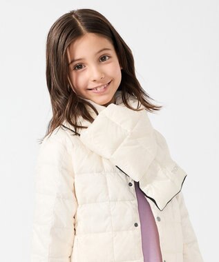 UNFILO TAION ベーシック ダウンスカーフ(UNISEX) オフホワイト