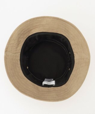 J.PRESS YORK STREET 【UNISEX】ブルドックコーデュロイバケットハット ベージュ系