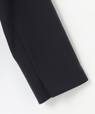 ANY SIS 【洗える】セレモニーダブルクロス カラーレス ジャケット ネイビー