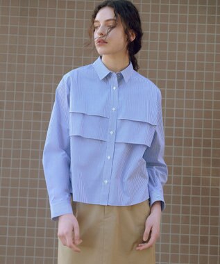 【WEB限定カラーあり】COTTON TEX シャツ ブラウス