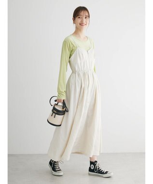 Green Parks クルーネックシアーベロアプルオーバー Lime Green