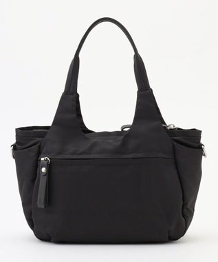 LA BAGAGERIE 【MONICA】ラウンド2WAYミニトートバッグ ブラック