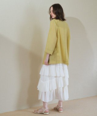 YECCA VECCA シアーテーラードジャケット Yellow