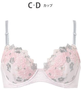 Wing 【ナチュラルアップブラ】 AA~Gカップ展開 ふっくら自然なまるみでバストアップ KB2060 ウイング／ワコール シェルピンク