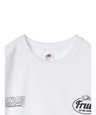 Green Parks ■　ＦＲＵＩＴ　ＯＦ　ＴＨＥ　ＬＯＯＭ　２ロゴｐｔＴＥＥ Off White