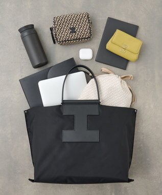 IACUCCI ソルベット L NYLON/RUGA ブラック