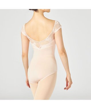 Chacott フレンチスリーブレオタード ベビーピンク