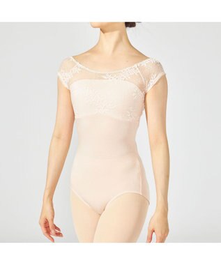 Chacott フレンチスリーブレオタード ベビーピンク