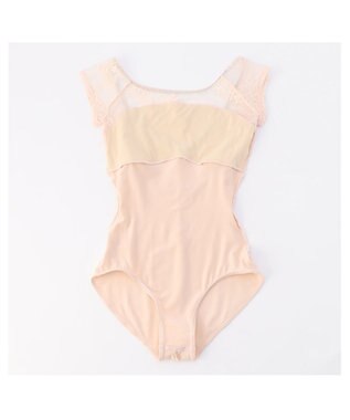 Chacott フレンチスリーブレオタード ベビーピンク