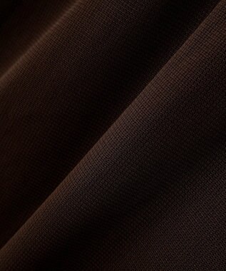 YECCA VECCA 【2点SET】シアーポロシャツ×キャミワンピース Brown