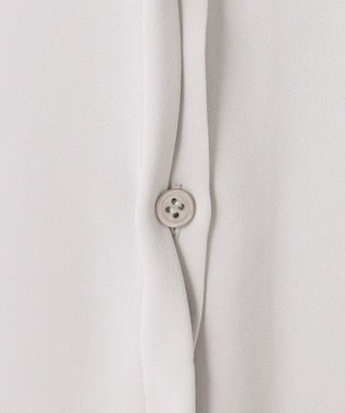 BEIGE， 【洗える】EVA / ボウタイブラウス Ice Blue