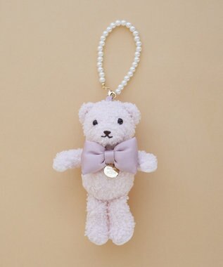 Maison de FLEUR 【限定カラーあり】リボンベアチャーム
