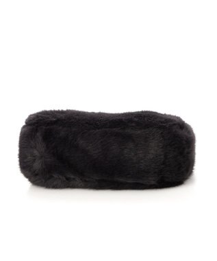 UNBILLION カシュカシュ cachecache / フェイクファー2wayハンドルミニバッグ ブラック