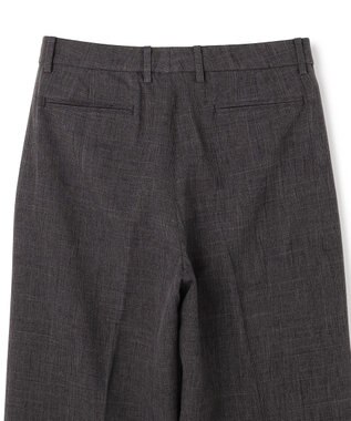 UNFILO MENS ウーリーノ 2タックスラックス グレーチェック