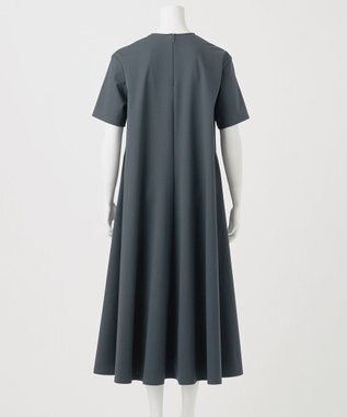 23区 S 【R(アール)】ハイゲージポンチジャージー ワンピース スレートグレー系