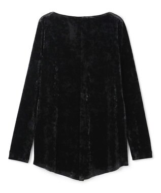 uncrave クラッシュベロア カシュクールトップス