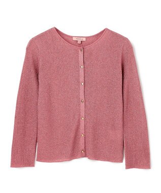 TOCCA ADORED LAME カーディガン ピンク系