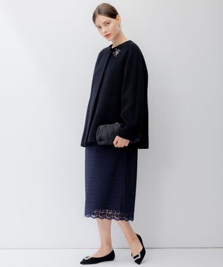 23区 S 【APPLAUDIR】エアビーバー ポンチョコート ブラック系