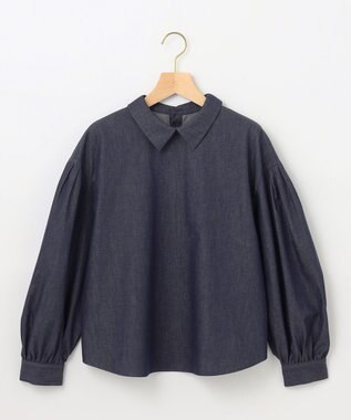 組曲 パフィシャーティング ブラウス 【WEB限定】ネイビー系9