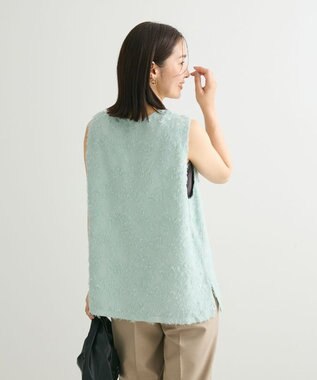 Green Parks マルチＷＡＹ　ジャガードベスト Mint