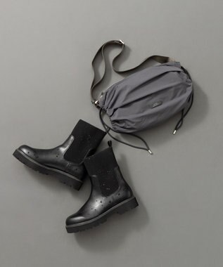 23区 【撥水加工/WEB&一部店舗限定カラーあり】ドロ－ストリング ショルダーバッグ 【WEB限定】グレー系