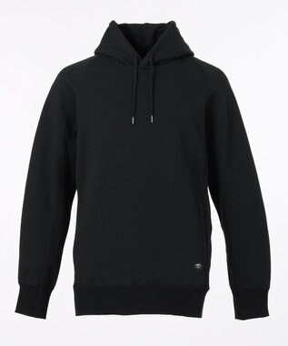 JOSEPH ABBOUD MOUNTAIN 【UNISEX】OG裏毛パイルエンブロイダリー パーカー ブラック系