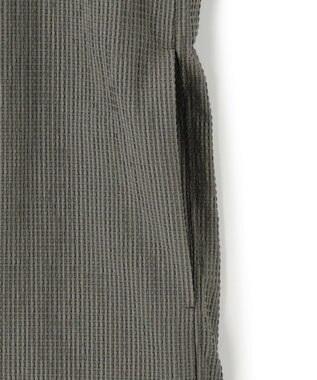 JOSEPH HOMME 新素材【通気性/ストレッチ】トリコサッカーストレッチ 　レギュラーカラー半袖シャツ グレー系