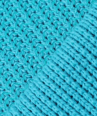 UNFILO MENS メッシュ ニットベスト [24年春夏商品] ターコイズ