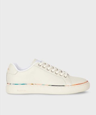 Paul Smith Dusky Swirl ライン スニーカー ホワイト