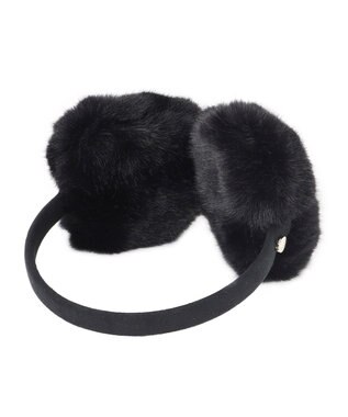 MOONBAT 【ラッピングBOX付き】FURLA ハート型イヤマフ ブラック