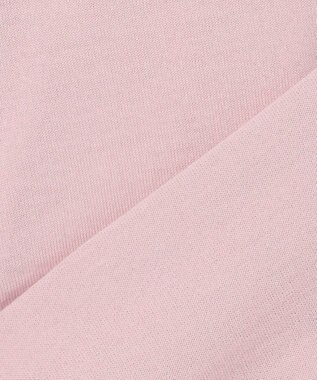 ICB L 【洗える】コンパクトファインウール Vネックニット シェルピンク系