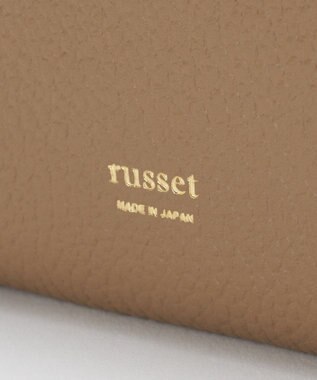 russet サークルプレートハーフウォレット(SO-441) Mocha