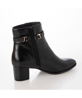 ing <Pitti>ノットリボン2WAYショートブーツ ブラック