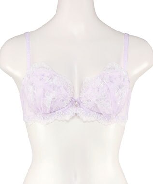 San-ai Resort（三愛水着楽園） エレガントコレクション【2503】単品ブラBCDカップ 【背中すっきり】 パープル