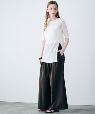 uncrave ランダムリブシアーニット トップス オフ