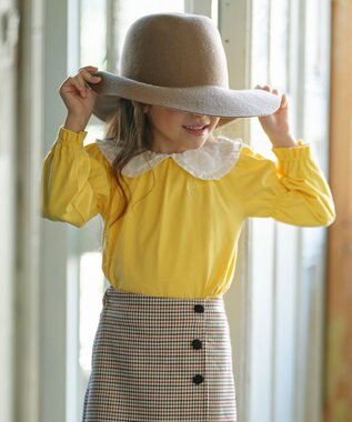 組曲 KIDS 【110-140cm】ビッグカラー ブラウス