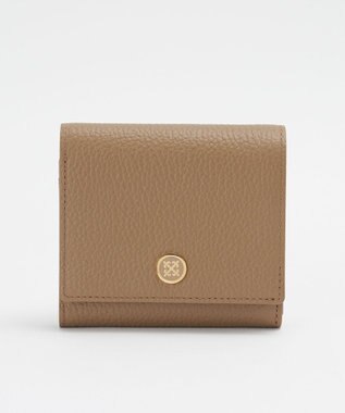 russet サークルプレートハーフウォレット(SO-441) Mocha