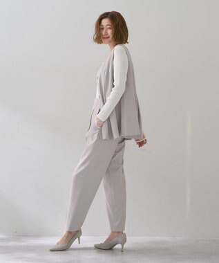 YECCA VECCA ワイドパンツ Gray Beige