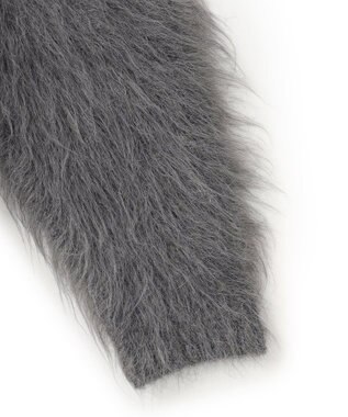 UNFILO MENS 【男女兼用】シャギー クルーネックニット チャコール