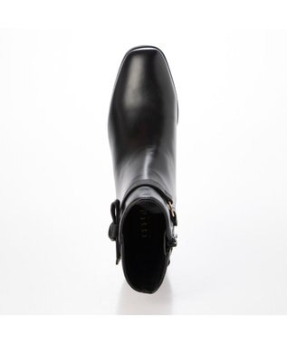 ing <Pitti>ノットリボン2WAYショートブーツ ブラック