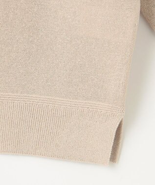 J.PRESS LADIES S 【洗える】リノナチュール Vネック カーディガン ベージュ系