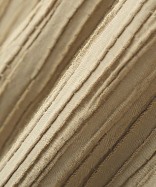 Green Parks ジャガードフリルサロペット Beige